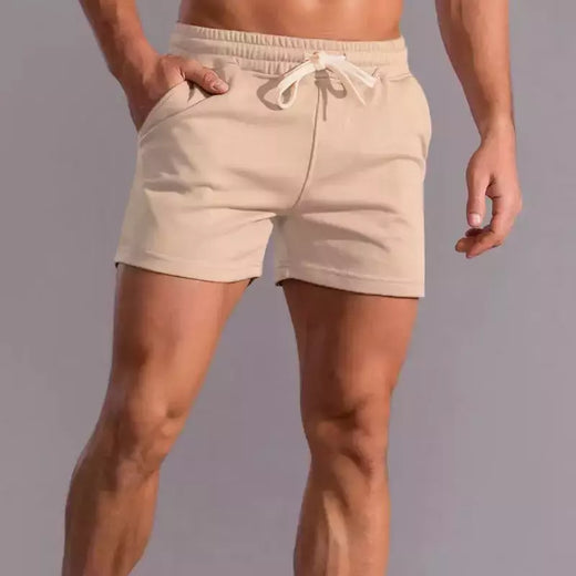 Calção de esportes fitness masculino, algodão americano, cinza, corrida, treinamento, lazer, stretch, agachamento, calça 3/4 masculina, verão