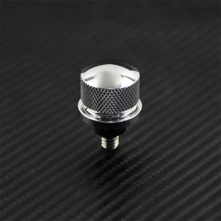 Universal motocicleta traseiro fender assento parafuso porca guia kit de montagem botão capa para harley dyna sportster xl touring flhr softail