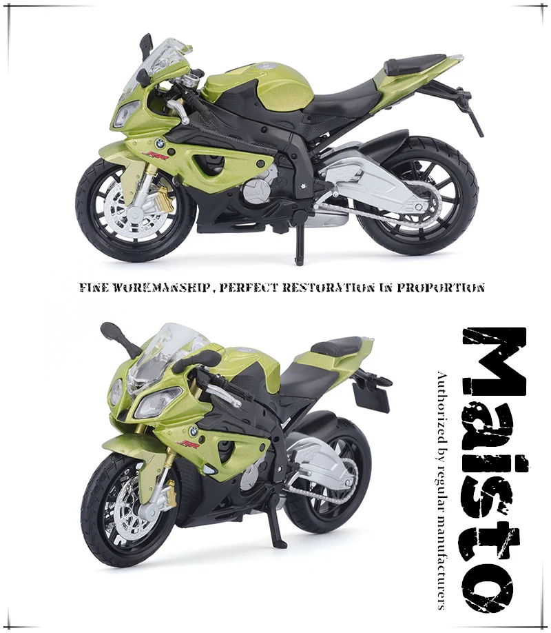 Maisto 1:18 bmw 1250gs r ninet scrambler tanque de combustível liga modelo da motocicleta genuíno estático diecast modelo colecionável presente brinquedo