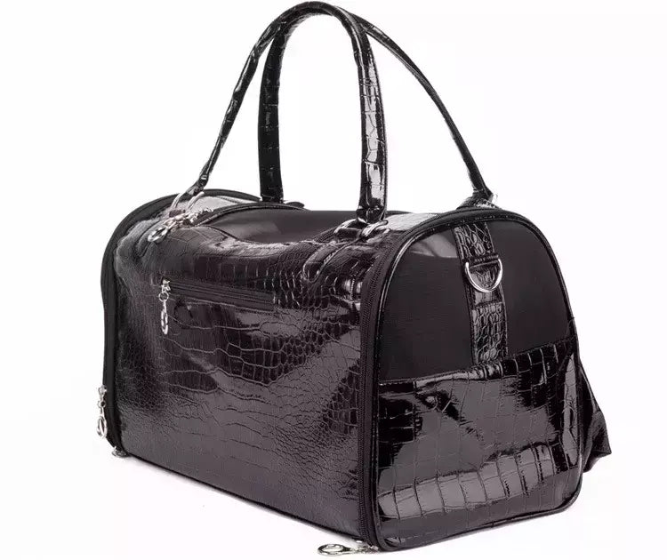 Portátil ao ar livre pet gato cão portador saco com bolsa de couro viagem pequeno cão chihuahua teddy saco de transporte bolsa