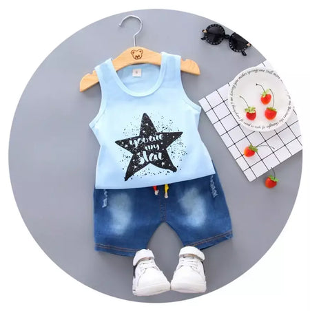 Conjunto de roupas infantis de verão, roupas esportivas de basquete, tops sem mangas + shorts, 2 peças/terno, meninos e meninas