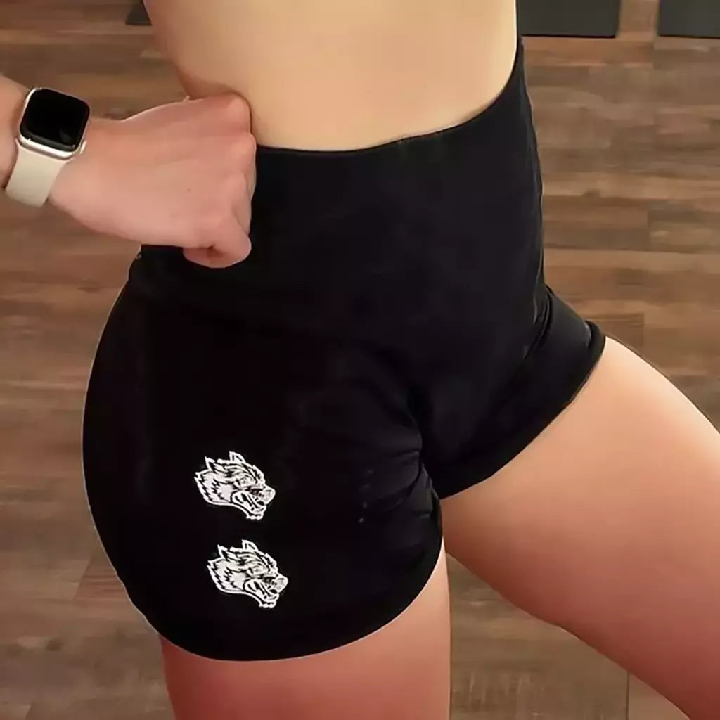 Ela Darc-Calções Esportivos Legais para Mulheres, Calça Legal, Fundo de Arranhar, Lobo Macio, Calções de Ginásio Respiráveis, Senhora, Nova Moda, 2022