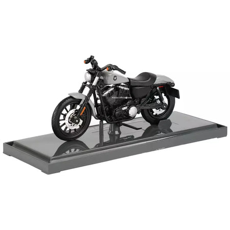 Maisto 1:18 Harley Davidson 2022 Sportster Iron 883 Veículos fundidos colecionáveis Hobbies Modelo de motocicleta Brinquedos