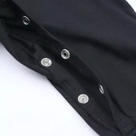 Umorden 2 pçs/set unissex morcego preto traje do bebê meninas meninos meu primeiro roupa de halloween algodão 3-6m 6-12m 12-18m 18-24m