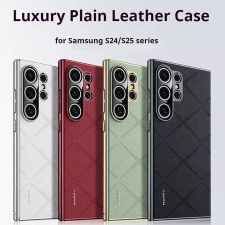 Moldura de alumínio com fecho magnético, capa traseira de plástico de metal para samsung galaxy s25 ultra s24 ultra s23 s22 s21, capa forte à prova de queda