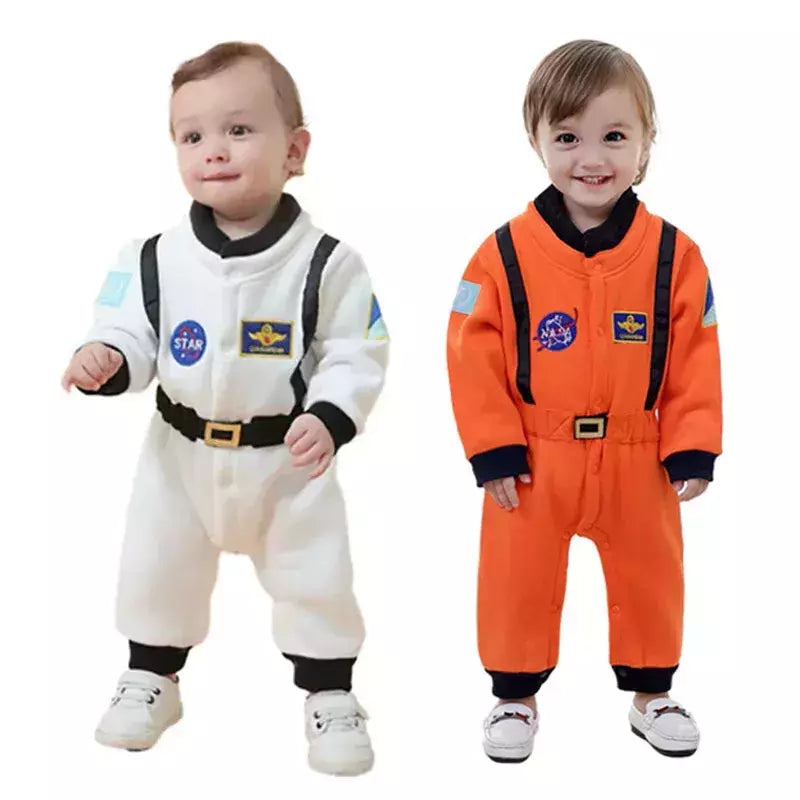 Crianças bonito astronauta cosplay traje espaço terno macacão para bebê meninos menina da criança infantil halloween festa de aniversário roupas