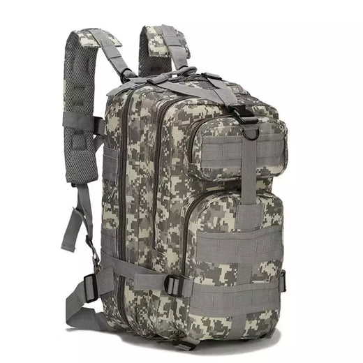 Classic Tactical Camouflage Nylon Backpack, Travel Sports Bag, Escalada ao ar livre, caça, pesca, caminhadas, 3P Pack