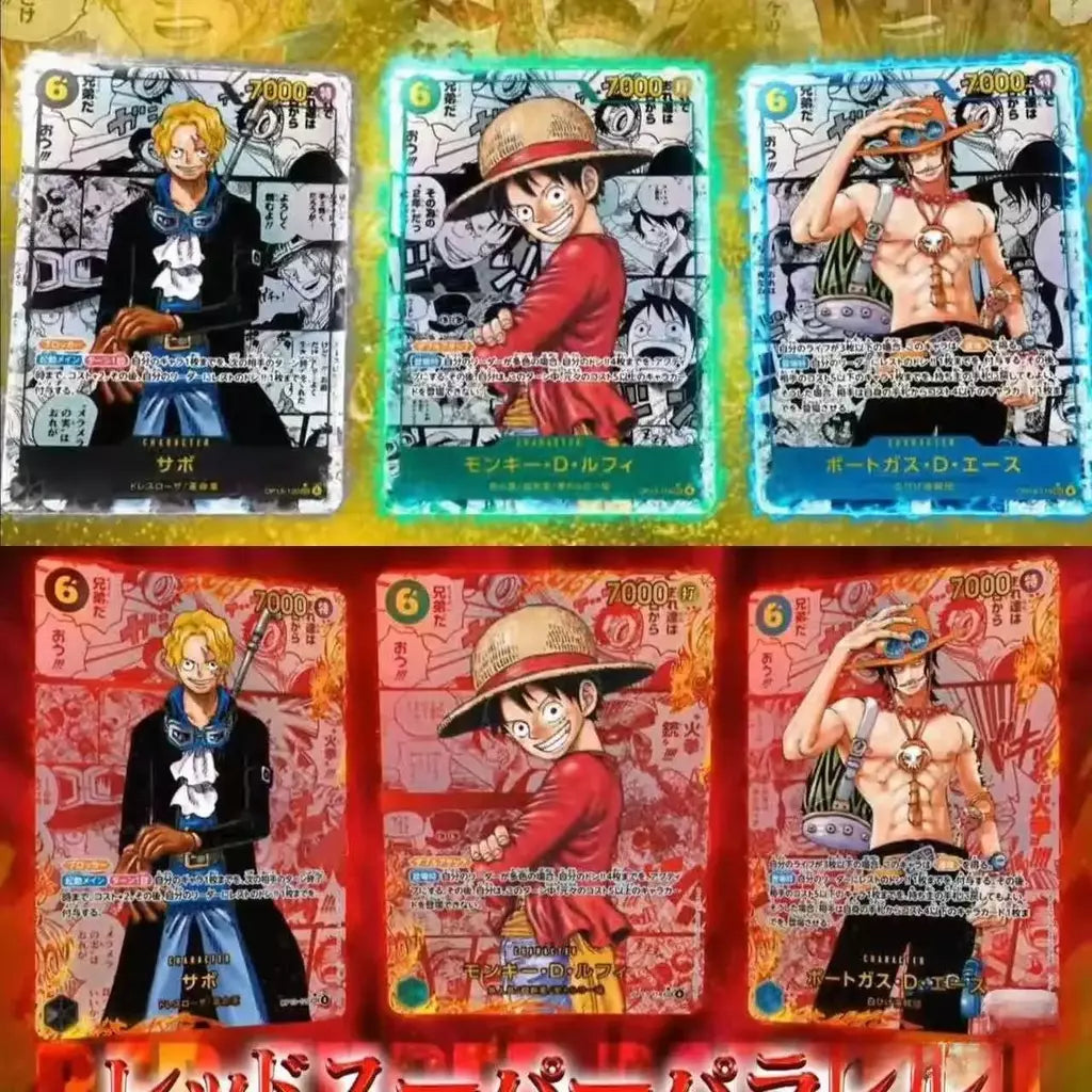 Uma peça tcg caixa de reforço de cartão de jogo japonês selado autêntico japonês OP01-OP13 série completa caixa de reforço cartões de coleção de jogo