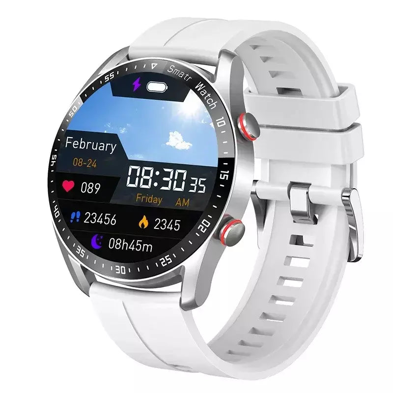 Xiaomi ecg + ppg chamada relógio inteligente masculino laser saúde pressão arterial fitnes esportes relógios à prova dwaterproof água smartwatch + caixa
