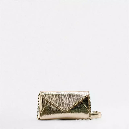 Bolsa de ombro única para mulheres, bolsa quadrada pequena, bolsa crossbody, bolsas prateadas, mini corrente, envelope, elegante