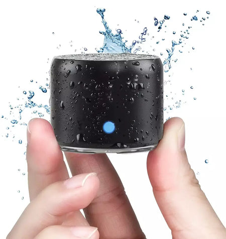 EWA A106 Pro Mini alto-falante Bluetooth com radiador de graves personalizado, IPX7 à prova d'água, alto-falantes super portáteis, estojo de viagem embalado