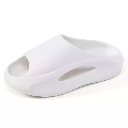 Chinelos antiderrapantes de fundo grosso masculinos, sandálias de praia, sapatos confortáveis para casais, moda esportiva, ao ar livre, EVA 36-45