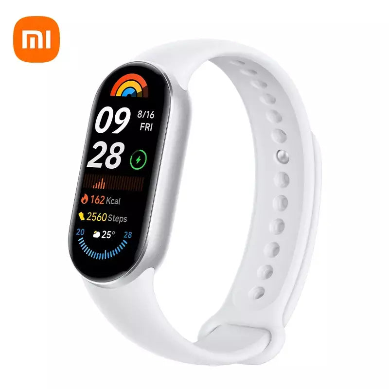 Versão global xiaomi banda inteligente 9 1.62 display amoled spo2 monitoramento 21 dias de vida útil da bateria mais de 150 modos esportivos smartband