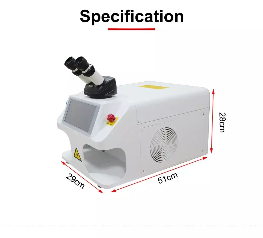 Hunst jóias máquina de solda a laser 80w solda mini soldador a laser de fibra portátil para ouro prata titânio anéis colar metal