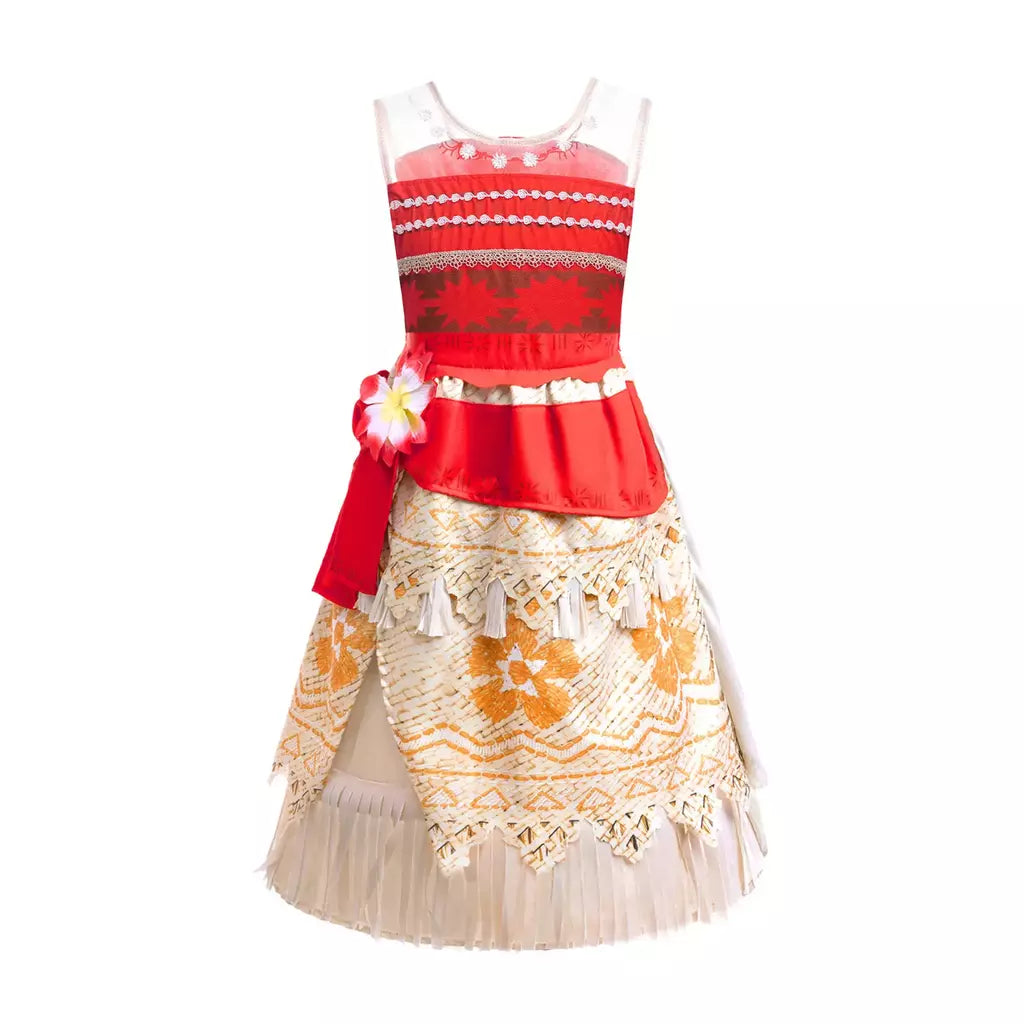 Moana vaiana meninas vestido cosplay traje fantasia carnaval moanas casual festa de aniversário vestidos crianças roupas trajes de natal