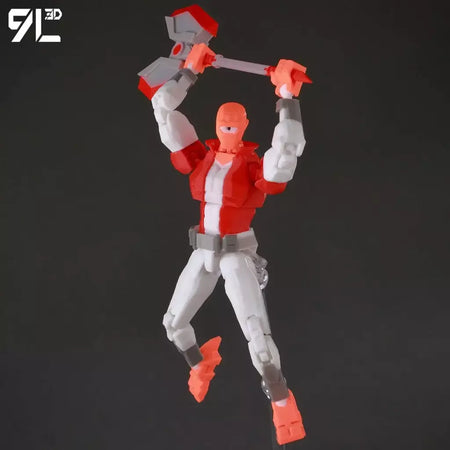 9l3d impresso invincible menino lucky13 manequim13 conquistar lex allen super-heróis anime brinquedos figuras de ação manequim modelo ornamentos