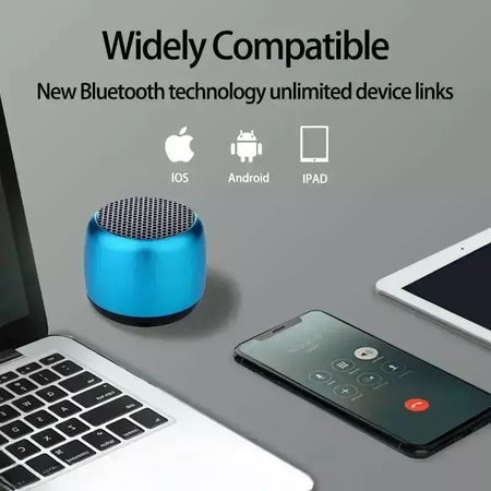 Bluetooth m1 alto-falante portátil música estéreo surround mini usb ao ar livre subwoofer alto-falante reprodutor de áudio alto-falante microfone