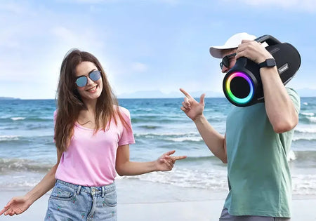 [do Brasil] caixa de som bluetooth Tronsmart Bang Max Alto-falante 130W com 3 Way Sistema de Som, 30h playtime, Sync Up 100 + alto-falantes, Controle APP