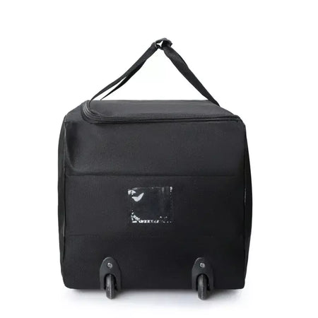 Sacos de roda dobráveis saco de armazenamento de bagagem com rodas grande capacidade carry on bagagem transportadora expansível trole mala