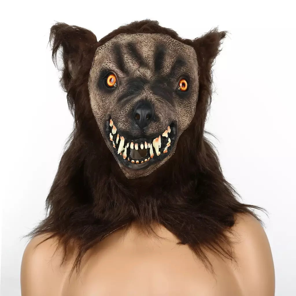 Máscara de animal bandana festa de halloween traje vestir-se com alças elásticas animal selvagem cosplay acessórios para adultos crianças