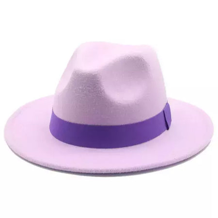 chapeu feminino chapeu chapeu masculino gorro Chapéu fedora mulheres fita banda homens chapéus de aba larga igreja casamento clássico bege branco chapéu do inverno das mulheres dos homens 2021 new gorras hombre