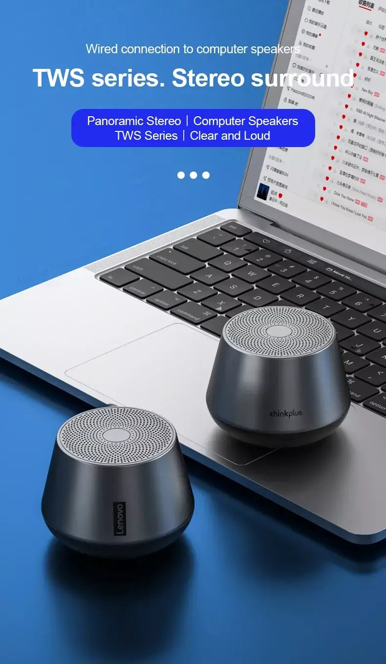 Escolha lenovo k3 pro reprodutor de áudio alto-falante 5.0 portátil bluetooth alto-falante estéreo surround sem fio bluetooth alto-falantes