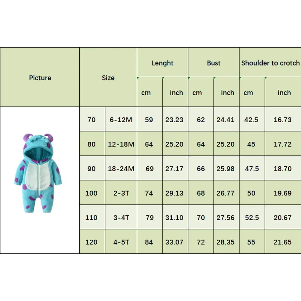 2023-07-25 Lioraitiin 0-3years infantil bebê menino menina macacão de lã chifre com capuz quente engrossar inverno macacão outwear snowsuit