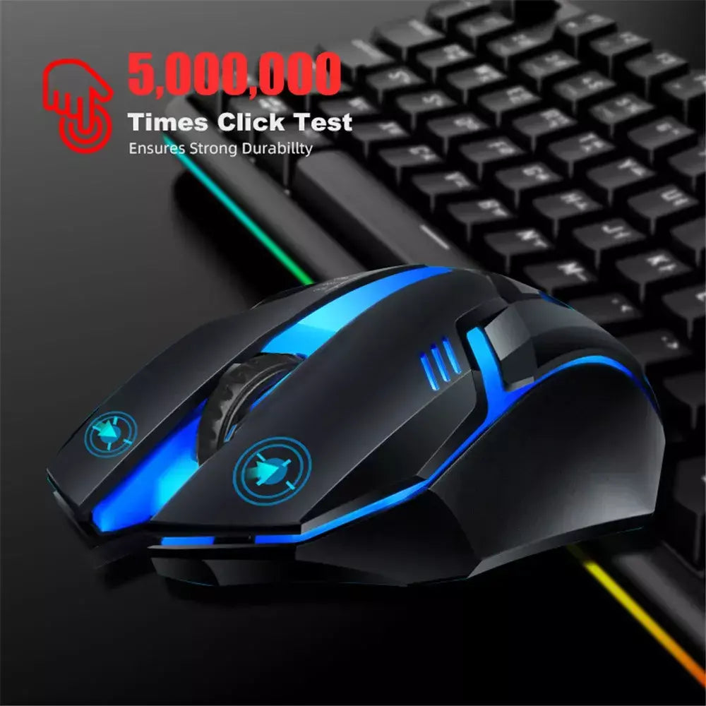 E-sports usb com fio mouse colorido led mouse para jogos 5000 dpi com fio mouse óptico com fio gamer mouse para desktop computador portátil