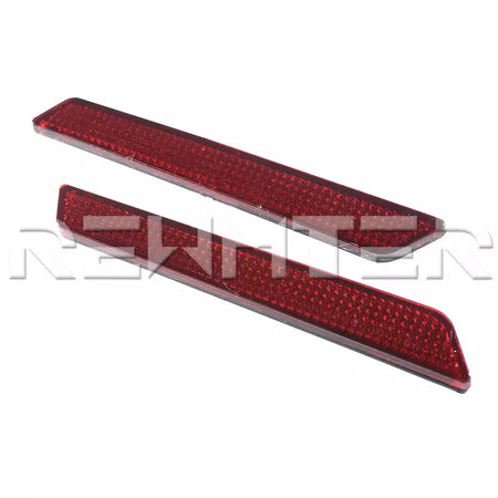 Motocicleta ABS Refletores Adesivos, Tampa de trava de saco de sela, Harley Touring Street, Electra Glide, Road King, FLT, FLHT, 14-23, 2pcs
