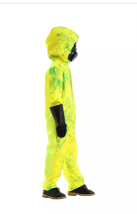 Halloween criança zumbi residente bioquímico roupas de proteção traje mal purim menino menina proteção contra radiação macacão outfit