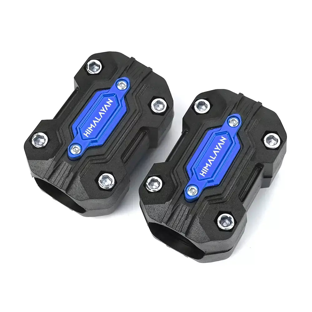 Para royal enfield himalayan 450 411 400 acessórios guarda motor da motocicleta pára-choques proteção guarnição guarda blocos tampas da válvula do pneu