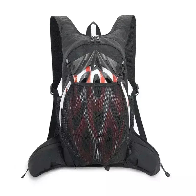 Caminhadas mochila impermeável poliéster resistente ao desgaste das mulheres dos homens trekking mochila em camadas saco de armazenamento esporte para exercício fitness