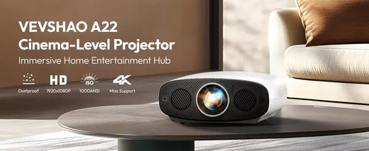 Vevshao a22 projetor full hd 1080p 4k 1000ansi android wifi foco automático 10w * 2 projetor de home theater para vídeo de reunião de escritório