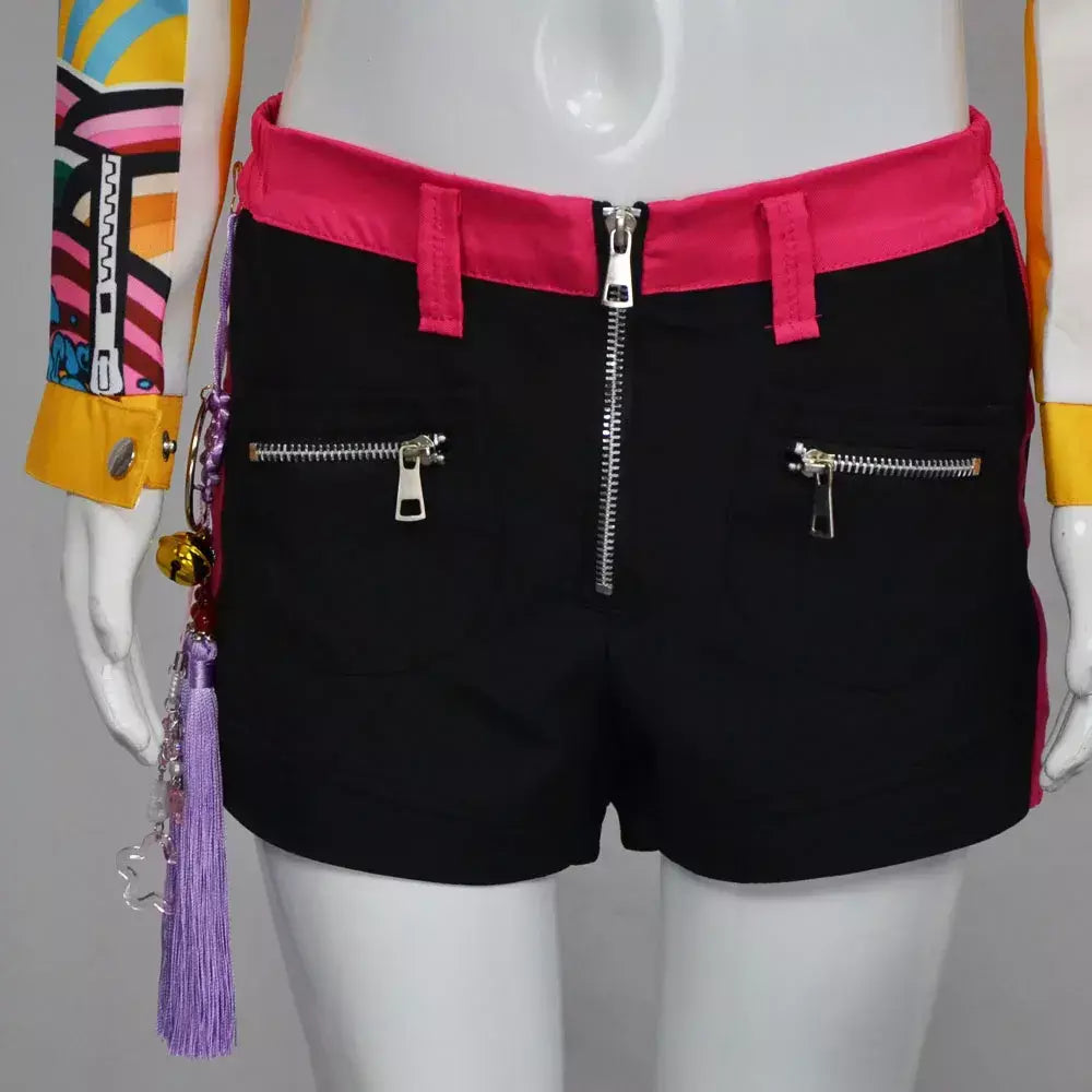 Crianças cosplay desempenho traje roupa K-POP rumi grupo concerto roupas de halloween brinco acessório roupa tamanho 110-160