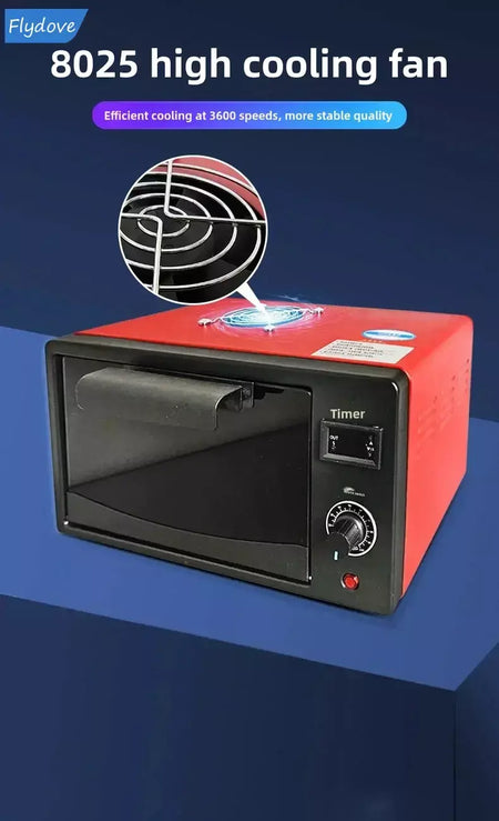 Caixa de cura uv forno de lâmpada ultravioleta 365nm 395nm 405nm led uv forno para resina uv tela flexível rápida manutenção do telefone móvel