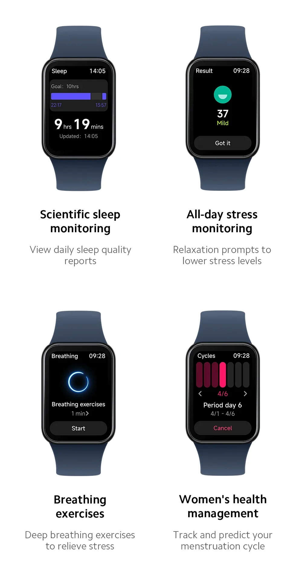 Versão global xiaomi mi band 8 pro pulseira inteligente 5atm à prova dwaterproof água 150 modos esportivos 1.74 "tela amoled gps oxigênio no sangue