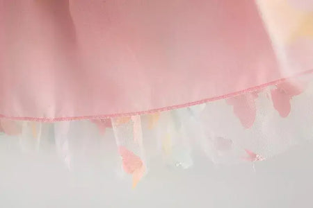 Novo bebê meninas festa de aniversário vestidos de noite verão asas borboleta crianças roupas doce colorido criança crianças traje