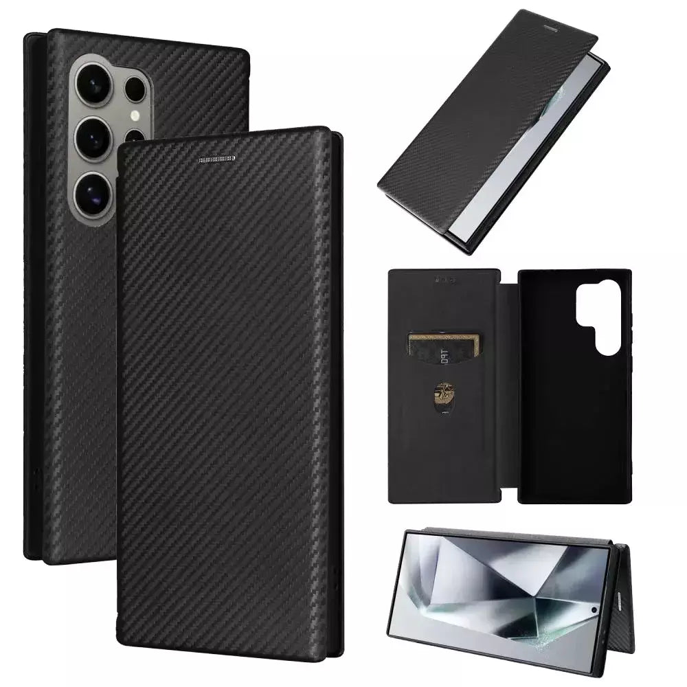 Moldura de alumínio com fecho magnético, capa traseira de plástico de metal para samsung galaxy s25 ultra s24 ultra s23 s22 s21, capa forte à prova de queda
