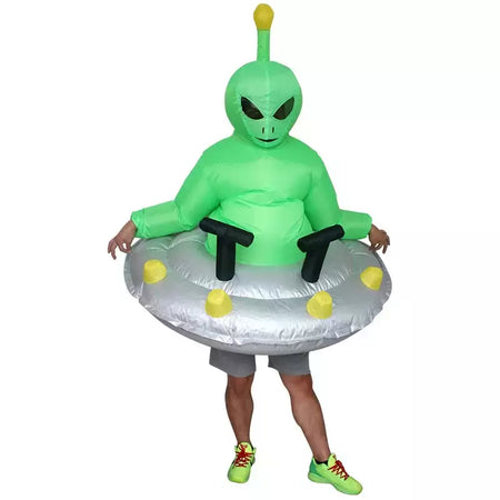 Adulto et alienígena traje inflável engraçado ternos extravagantes vestido morte fantasma purim halloween carnaval anime festa cosplay trajes