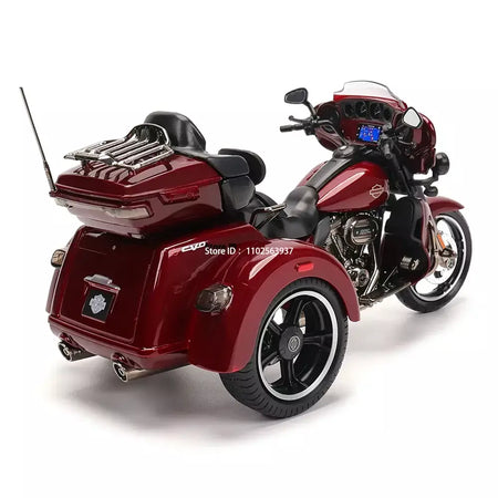 Maisto 1:12 motocicleta harley 2021 CVO TRI GLIDE ULTRA LIMITED Veículos fundidos Colecionáveis Hobbies Modelo de motocicleta Brinquedos