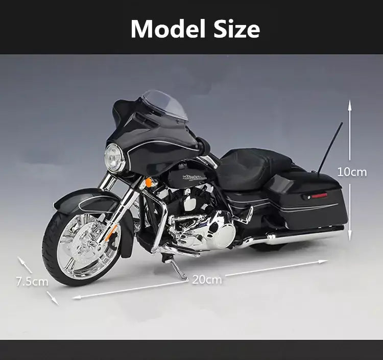 Maisto 1:12 Harley-Davidson 2015 Street Glide Liga Especial Modelo de Motocicleta Diecast Modelo de Motocicleta Clássica Presentes Colecionáveis