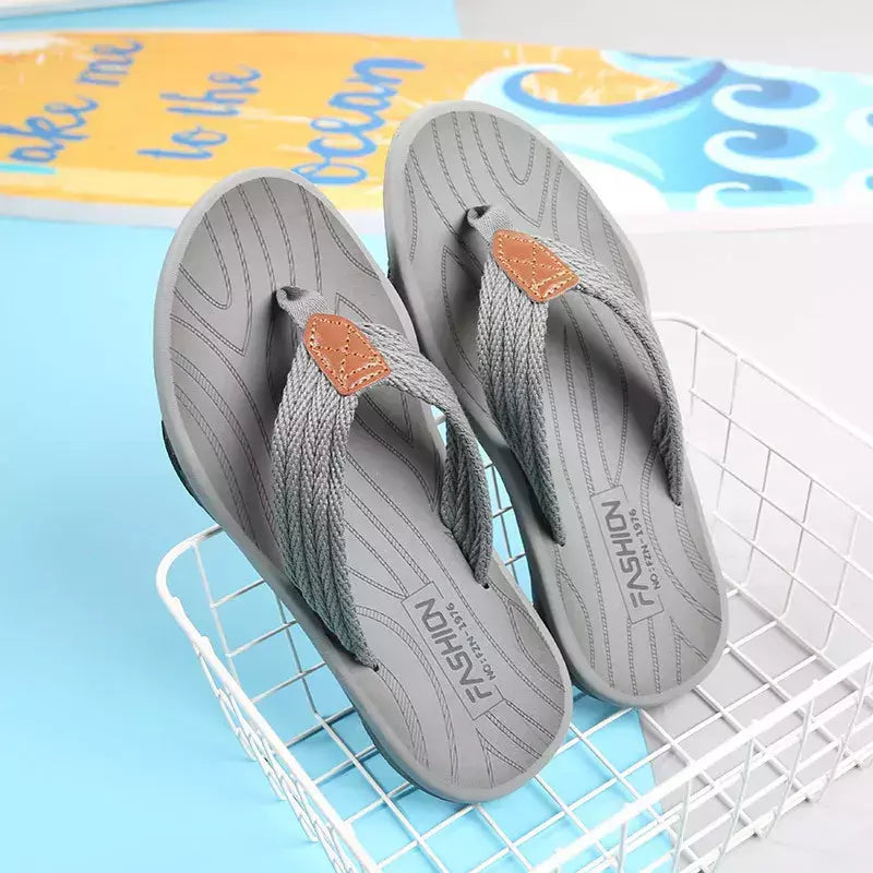 TAFN-chinelos de fundo macio neutro para homens e mulheres, chinelos exteriores, sapatos de praia casuais, cross border, elegante, novo