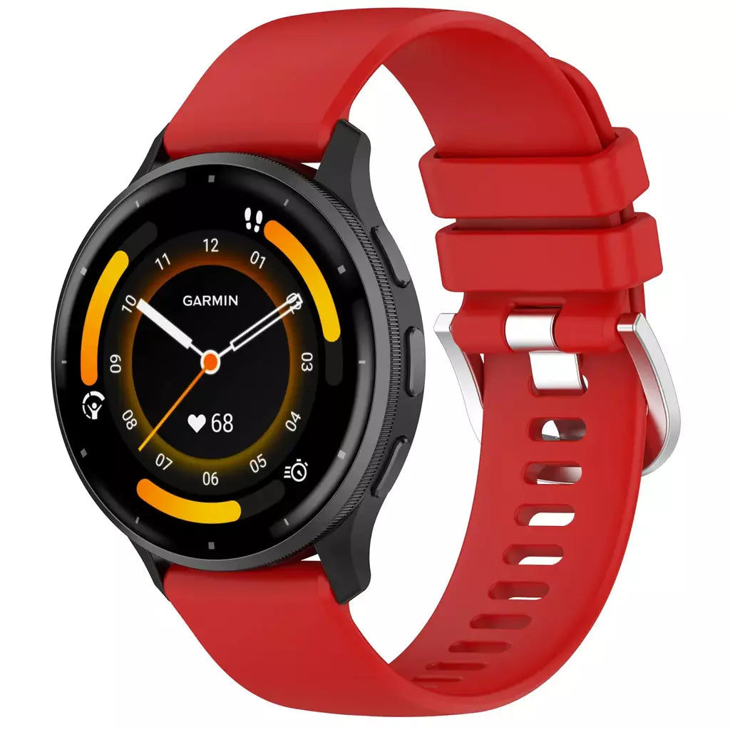 Pulseira de relógio para Garmin Venu 4 41mm 45mm Silicone 18mm 22mm Substituição de pulseira