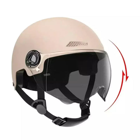 Capacete leve seguro e confortável para adultos - Óculos incluídos adequados para motocicleta E - Bicicleta de montanha