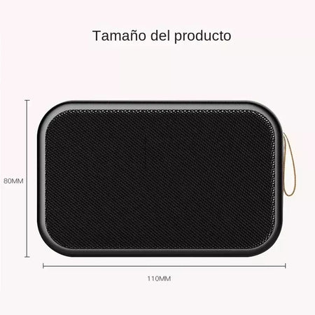 Mini tecido bluetooth alto-falante ao ar livre sem fio à prova dwireless água ao ar livre alta fidelidade 3d estéreo mp3 player suporte rádio fm cartão sd tf