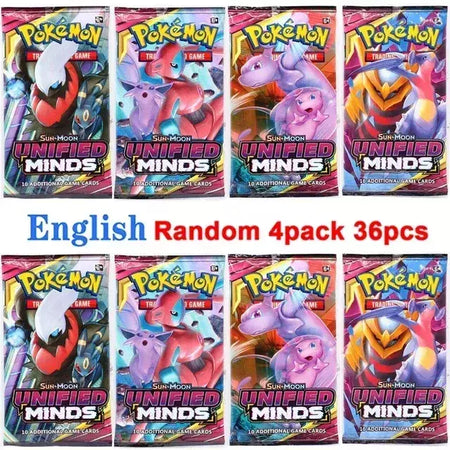 Novo 36/40 pçs caixa pokemon cartão escarlate & violeta evoluções prismáticas inglês impulsionador batalha carte negociação cartões de coleção presentes