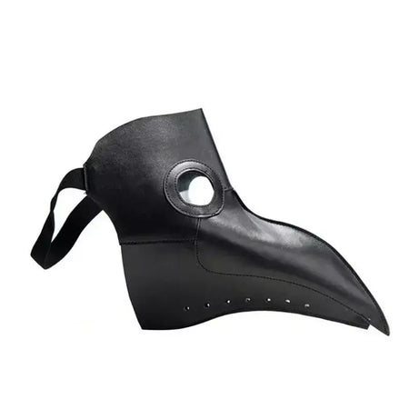 Halloween preto borracha praga médico máscara nariz longo pássaro beek steampunk gás látex máscara facial cosplay prop para crianças e adultos
