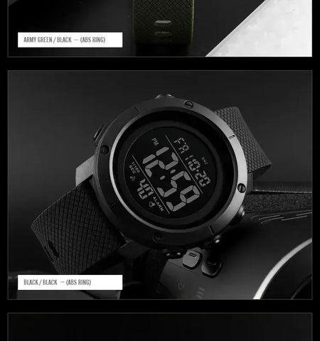 Skmei 1426 montre masculino despertador moda relógio digital relogio masculino esporte relógio masculino marca de luxo 5bar relógios à prova dwaterproof água