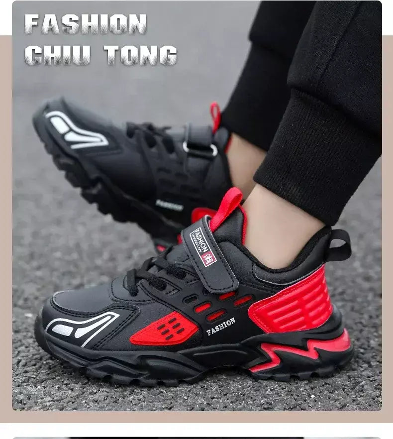 Crianças tênis para meninas meninos respirável esportes tênis de corrida crianças plana casual ao ar livre estudante escola tênis Size28-40