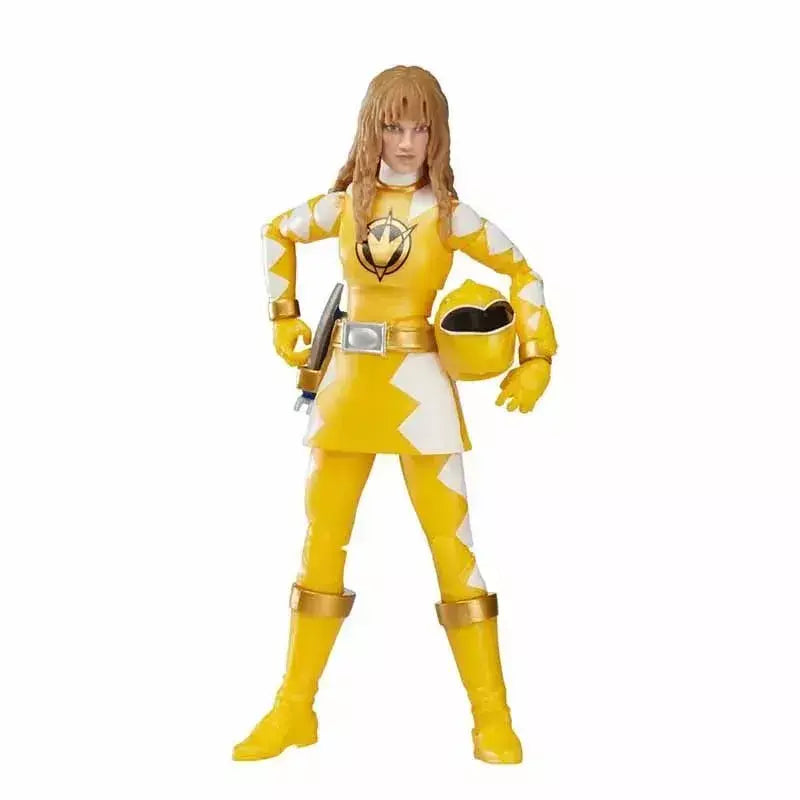 Hasbro power rangers relâmpago coleção dino trovão amarelo ranger/lost galaxy verde/força selvagem azul figura de ação modelo presentes